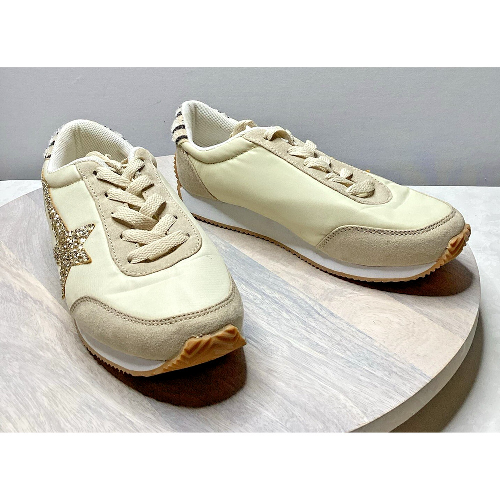 Very G Gypsy Jazz Sporty Sneakers w/ Glitter Star Size 7.5